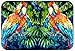 Produktbild Caroline 's Treasures mw1216cmt Papageien Yo Yo Mama Küche oder Badteppich, 50,8 x 76,2 cm Multicolor
