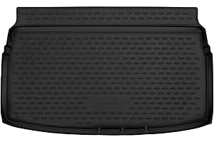 ‎LEMENT Element Passgenaue Premium Antirursch Kofferraummatte Laderaumwanne passend für VW T-Cross 2018- Unter Landeboden 1tlg