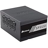 Corsair SF Series SF600 SFX 600 W Fully Modular 80 Plus Gold Power Supply Unit - Black
