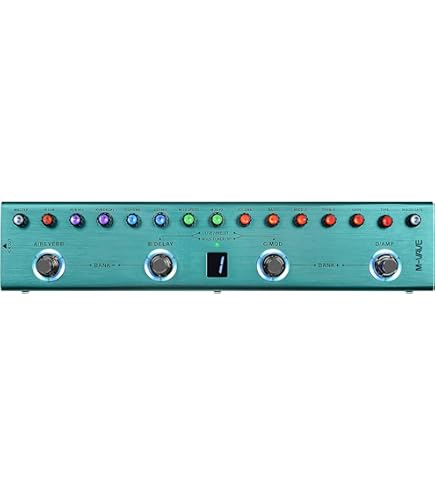 Processore Effetti Chitarra Multieffetto Con Bluetooth E Caricamento IR - 9 Modelli Ampli, Delay, Riverbero - Foto 12