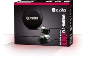 Prodipe IEM3 In-Ear Earphones for MP3 Player Black