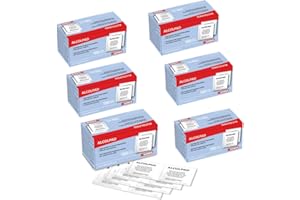 WELLNESS & CARE 400 Toallitas desinfectantes,Almohadillas de preparación,Toallitas de 70% de alcohol isopropílico, Toallitas antisépticas estériles, doble capa, desinfección y limpieza de piel, lentes, ópticas.