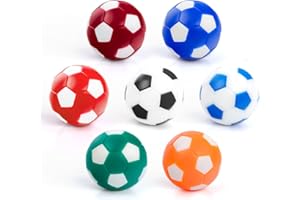 YISSCEN Mini ballon de football,14 pièces,Couleur mini ballon de football,Décoration,Petites balles de rechange,Mini ballon de sport,Cadeau de football pour enfants et adultes