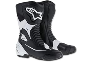 Alpinestars Homme SMX-6 V2 Black/Red Vêtements de Moto, 36 EU