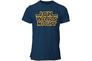 clothinx Ich Wars Nicht T-Shirt Männer - Sprüche Shirt Herren