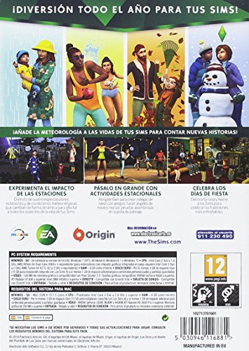 Los SIMS 4 y las cuatro estaciones La caja contiene un c digo de descarga - Origin Los SIMS 4 y las cuatro estaciones La caja contiene un c digo de descarga - Origin