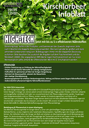 Kirschlorbeer Dünger Lorbeer düngen Prunus laurocerasus, Premium Flüssigdünger aus der Profi Linie - 4