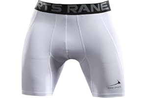 Rane Sports Pantaloncini Sportivi Attillati ad Asciugatura Rapida e Traspiranti, Pantaloncini Allenamento di Base con Cellulare Tasca