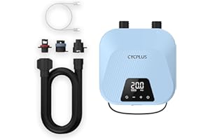 CYCPLUS 20PSI High Pressure Smart SUP Air Pump, Rechargeable Battery-powered, Intelligent Dual Stage Inflation & Deflation, Auto-Off Air Pump for Stand Up Paddle Boards, Kite, Tent, Mattress