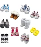 Götz 3403521 Boots MIAU Doll Shoes - Doll Clothes & Doll Accessories for Baby Dolls Size M 42 - 46 cm and Standing Dolls Size XL from 45 - 50 cm