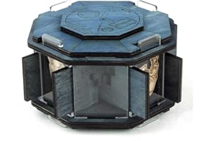 LOGICA GIOCHI Logica Jeux Art. La Station Spatiale - Casse-tête en Bois - Boîte Secrète - Difficulté 5/6 Incroyable - Serie Star Adventures