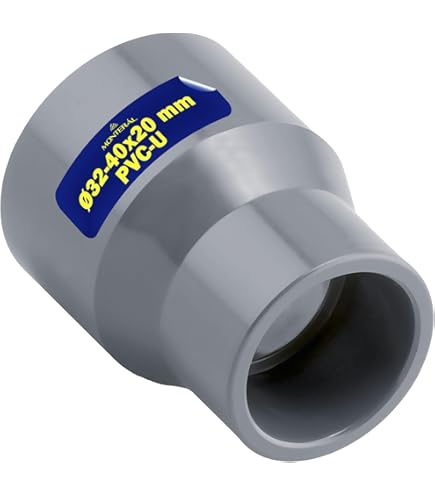 Raccordo Flessibile PVC Aquaforte Ø 3x2 Mm - 90x63 Mm, Per Tubi E Applicazioni Idrauliche - Foto 6