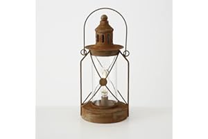 BOLTZE Lampada da tavolo Zuma (altezza 28 cm, luce LED calda, lampada in metallo, decorazione per interni ed esterni) 1013898