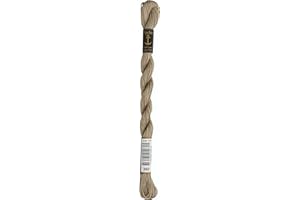 Anchor Perlgarn Stärke 5 4585000-00392 tundra Stickgarn, 100 % Baumwolle, 5g Strängchen