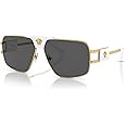 Versace VE 2251 White/Dark Grey 63/12/145 men Sunglasses