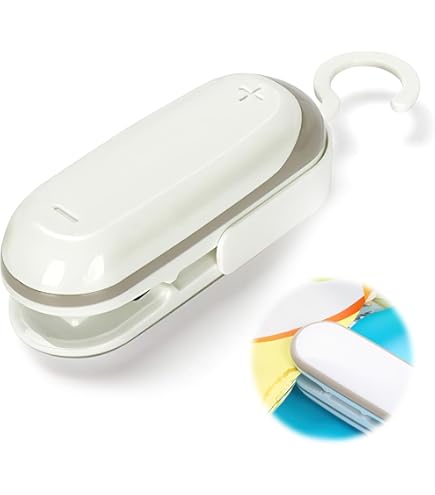 Comius Sharp Mini machine à souder à film, rechargeable, avec 5 vitesses, mini machine à sceller à la main, pour sacs en plastique, chips de collation, petits sacs Comius Sharp Mini machine à souder à film, rechargeable, avec 5 vitesses, mini machine à sceller à la main, pour sacs en plastique, chips de collation, petits sacs