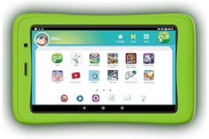 TALDEC Gulli, Tablette Gulli Kurio Connect 2-7" 8 Go, Tablette enfant contrôle parental, appli enfants, 4 ans