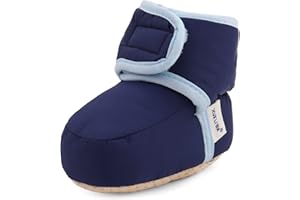 LACOFIA Stivaletti Morbidi Invernali da Bambino con Suola Morbida Antiscivolo Scarpe Calde da neonata