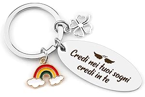 BOMEON Regalo Amica,Regalo Migliore Amica,Portachiavi Amicizia,Idee Regalo Amica,Regalo Sorella Amica Collega Donna Colleghe Natale,Regali Da Fare Alla Sorella