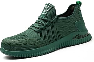 ALOFME Sicherheitsschuhe Herren Damen S3 Leicht Sommer Arbeitsschuhe Schutzschuhe mit Stahlkappe