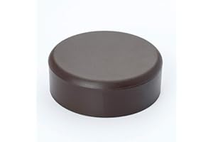 ORION LIGHTSTYLE Caja de distribución de PVC para techo, roseta, caja de derivación cubierta, marrón, 1 pieza, redonda, 70 mm