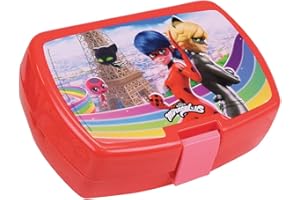 Fun House MIRACULOUS 006082 Ladybug - Caja para niños (6,5 x 17 x 13,5 cm, color rojo, normal