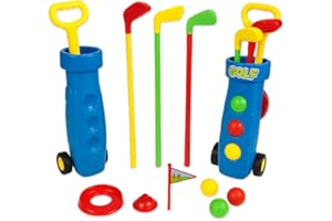 Quickdraw Jouet de golf pour enfants en plastique avec balles