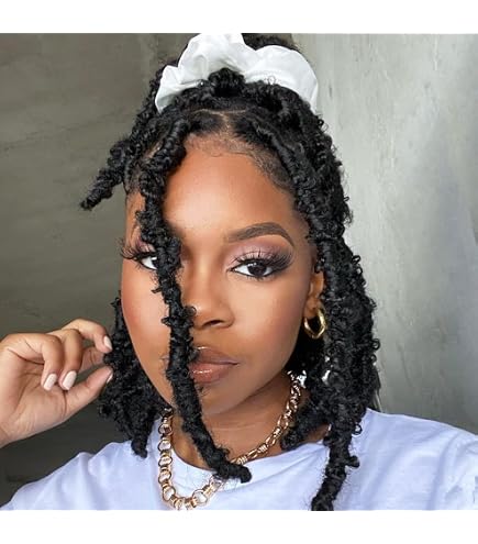 Outre X-Pression Twisted Up 3X Springy Afro Twist 24 – Häkelzöpfe, 21 Strähnen, 24 Zoll, Burgundrot/schwarz