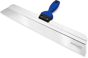 HOGARD 18" Taping Knife | Made of Stainless Steel with a Soft Grip | Perfect Plastering Tool | Made in EU