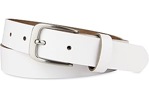 Frentree Leather Belt Made in Germany, Belt for Men and Women, 3 cm Wide, Various Colours