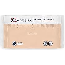 Omnitex XL Patient Cleansing Dry Wipes - Made In The UK | Gentle & Comfortable Daily Care | High Absorbency, Soft & Strong | Adult Wipes - 100 Count - View #4