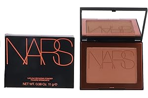 NARS ORIGINAL | LAGUNA 03 | Bronceado de ligero a medio con subtonos cálidos | BRONZING POWDER | Polvos bronceadores | Tamaño grande 0,38 Oz. / 11 g | by Cloud.Sales Cosmetics (LAGUNA 9 Tonos)