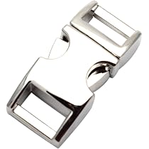 50 Clip In Plastica Per Braccialetti Paracord, Fibbia A Sgancio Laterale 3/8 Pollici, Per Progetti Fai-da-te, Accessori, Collari Cani