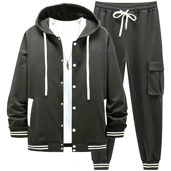 Y2K Trainingspak Set Heren Dames, 80s Unisex Y2K Hoodie Joggingbroek Hardlopen Volledige Set 2 Delig Joggingpakken Workout Outfits
