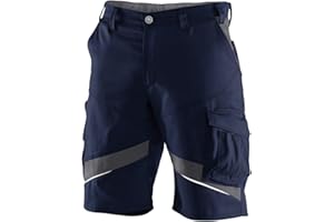 KÜBLER Workwear | KÜBLER ACTIVIQ Arbeitsshorts | dunkelblau/anthrazit | Größe 60