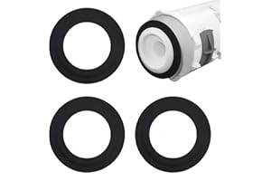 XUNZHI 3pcs Replacement Toilet Flush Valve Rubber Seal Washer,Toilet Seal,Flush Valve Gasket for Siamp T-oilet Flush Valves 49 and 50,Leaking T-oilet Repair,to-ilet Cistern F-Lush Parts,to-ilet F-Lush