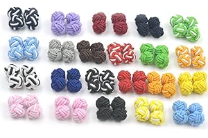 Fujiyuan 10 paia di seta nodo gemelli Cool color random Send