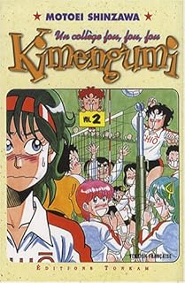 jaquette livre Kimengumi, un collège fou fou fou, tome 2