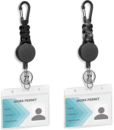 Garneck Porte-clés Rétractable Et Extensible Anneau De Rangement Pour Clés Boucle Escalade Haute Élasticité Pratique Pour Camping Voyage