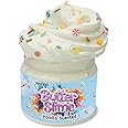 HOTKEI White Color Vanilla Scented Butter Slime for Kids 3 to 10 Years Kit Set with Sprinkles Candy Charms Soft Stretchy Toy Slime Birthday Return Gift Toys for Kids Boys Girls Birthday