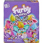 Furby Minis Moda Temalı 12 Fig&uuml;r &Ccedil;oklu Paketi, 5 Yaş ve &Uuml;zeri &Ccedil;ocuklar i&ccedil;in 2,5 cm'lik Yetişkin Koleksiyon &Uuml;r&uuml;n&uuml; Oyuncakları,