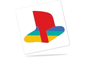Devino® PS5 Aufkleber Classic Logo | EIN Kleiner Sticker mit großer Wirkung | Für Playstation 5 Slim/Pro (Disc & Digital)