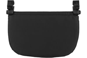 NAROOTE Repose-Pieds de Poussette, Repose-Pieds de Poussette résistant à l'usure Pratique pour poussettes pour YOYA/VOVO pour bébé(Black)