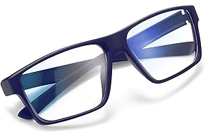 LIVHO Titan Gaming Glasses, Anti Blue Light Glasses Men, UV400 Protection Blue Light Blocking Glasses for Computer Eye Strain