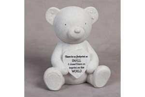 Widdop and Co Widdop & Co Tombe/Mémorial/Marqueur Enfant/Bébé Teddy & Heart