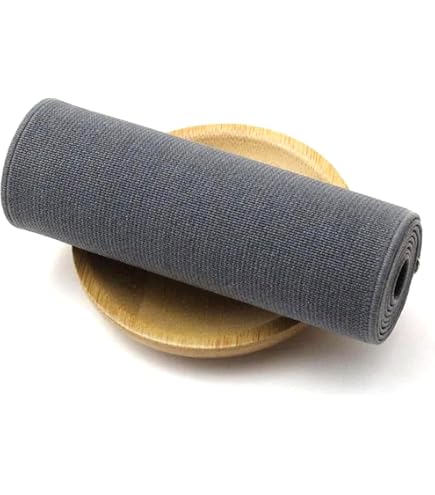 Fascia Elastica In Nylon - 2 Metri X 10 Cm - Morbida, Super Elastica - Per Cucito, Abbigliamento, Fai-da-te - Colore Marrone