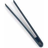LACOR - 64462 - Grey Kitchen Tongs, Long Tongs, Silicone Tongs, Kitchen Utensils, Ergonomic Handle, Non-Stick, Resistant to H