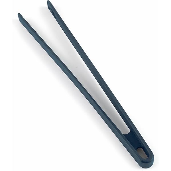 2 Pinze Da Cucina In Silicone 29cm - Antiaderente Per Barbecue, Griglia, Nero E Rosso