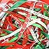 Ribbon off cut bundle - Xmas Theme - contains 10 different 1 metre ribbons