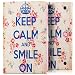 Produktbild Saxonia Tablettasche für Samsung Galaxy Tab A 9.7 Hülle Case Tablet Tasche Schutzhülle Cover Motiv Keep Calm
